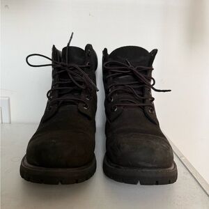 Timberland Classic Black Lace-Up Boots